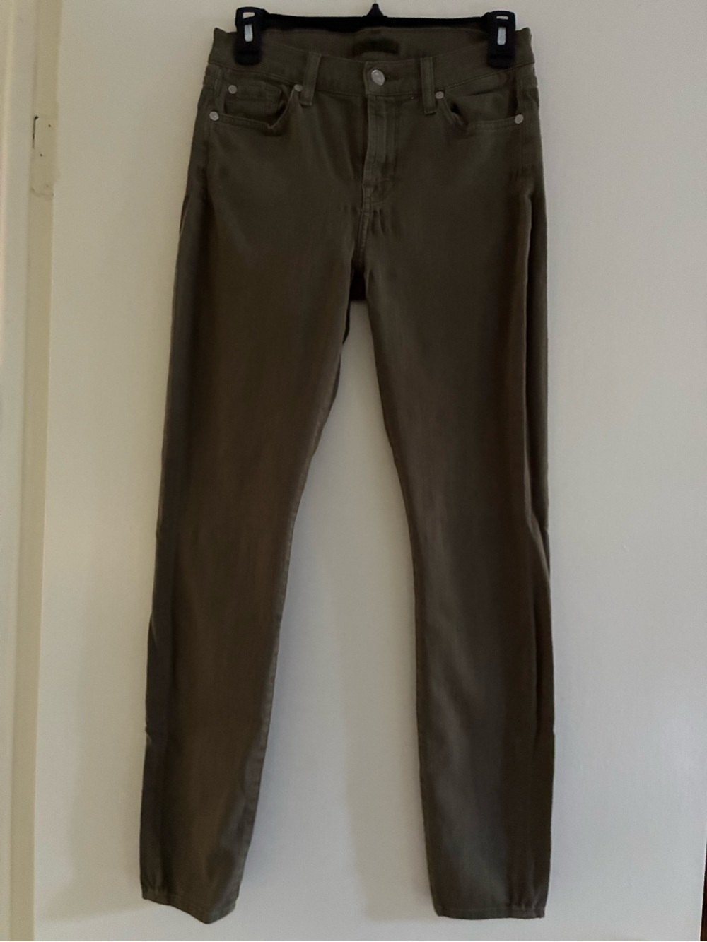 7 For All Mankind Olive Green Slim Jeans *MOVING SALE*